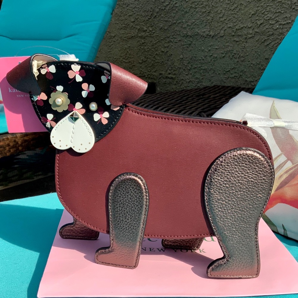 Kate Spade leather Puppy Purse - Picture 7 of 8
